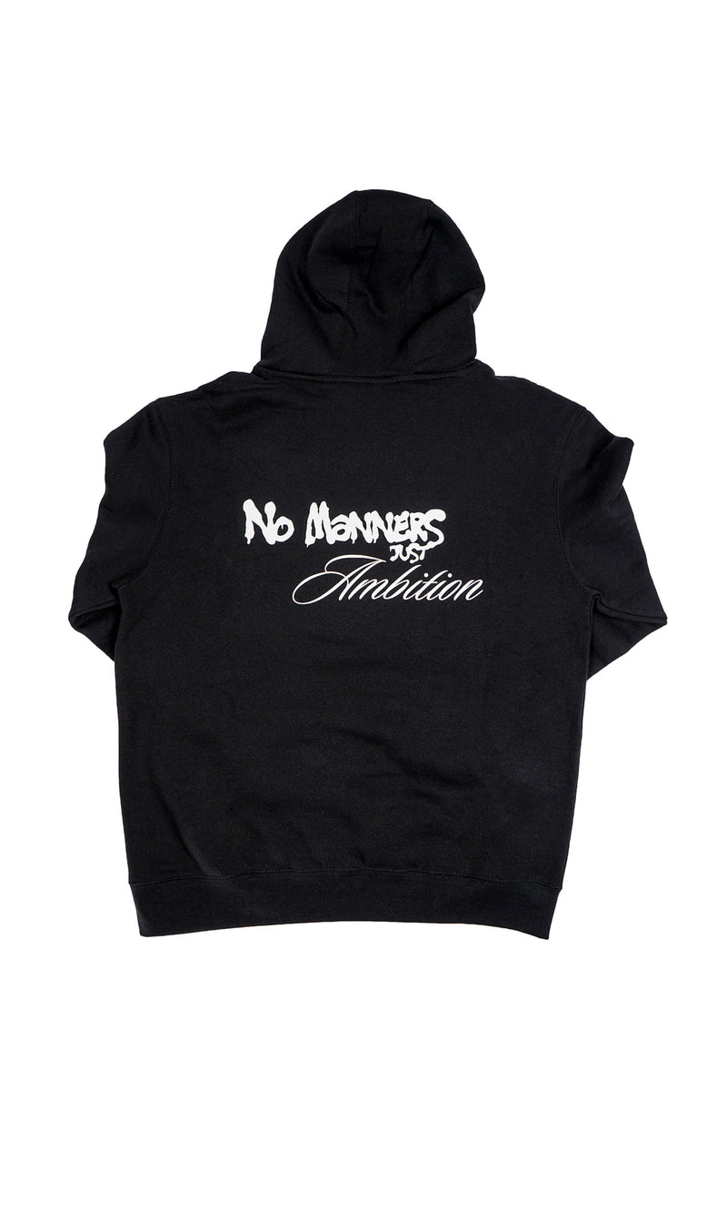 Ambition x No Manners - Hoodie (Black)