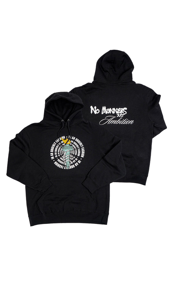 Ambition x No Manners - Hoodie (Black)